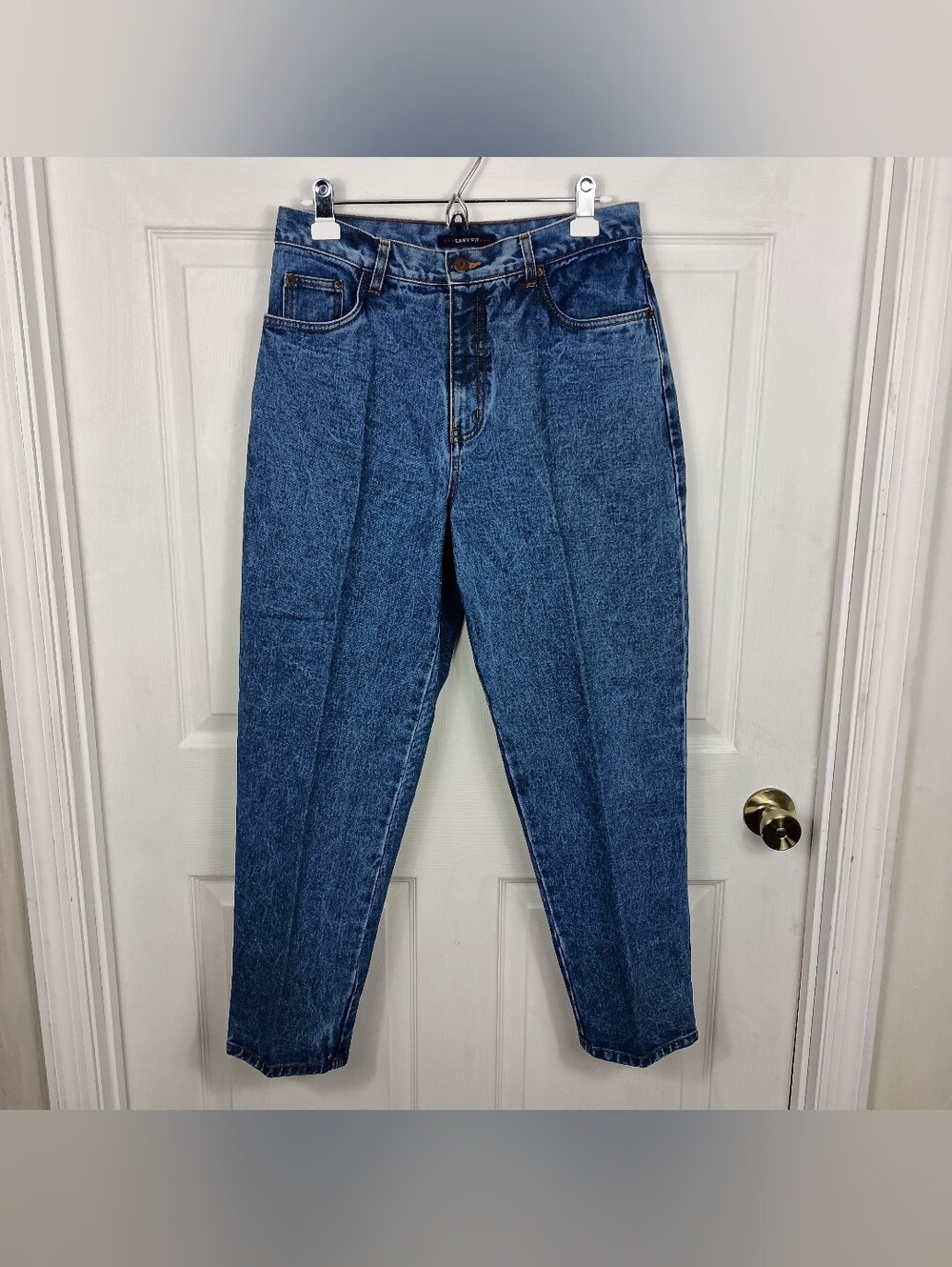 Bill Blass Mom Jeans 10 Petite 31x28 High Rise Easy Fit 100% Cotton Vintage 90s